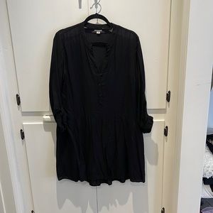 Splendid Black Lightweight Tunic Dress